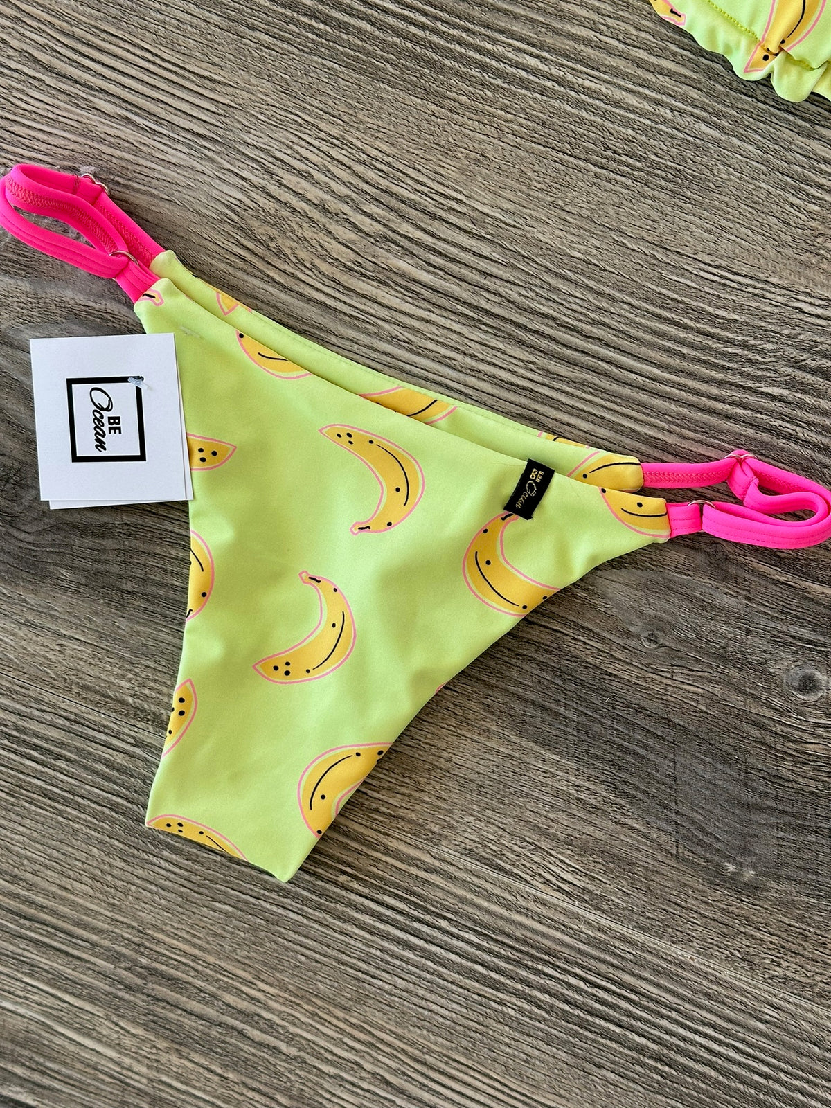 Triangle Thong & Padded Bra Bikini Set - REGINA BEACH BANANA