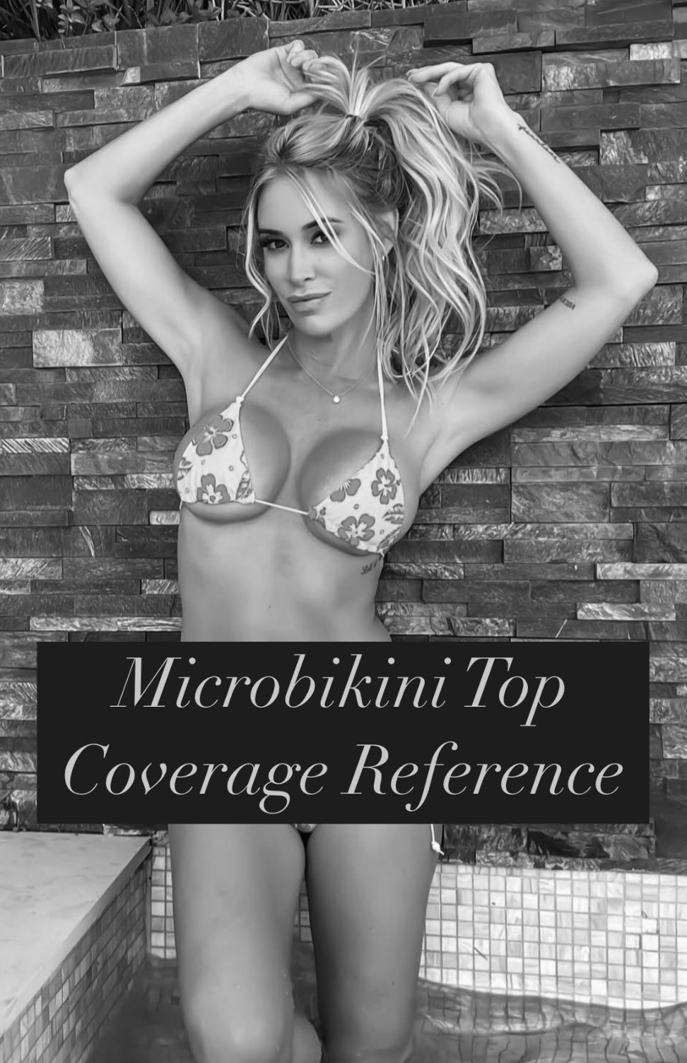 Micro Bikini One-size Thong & Non Padded Triangle Bra Set - VANILLA