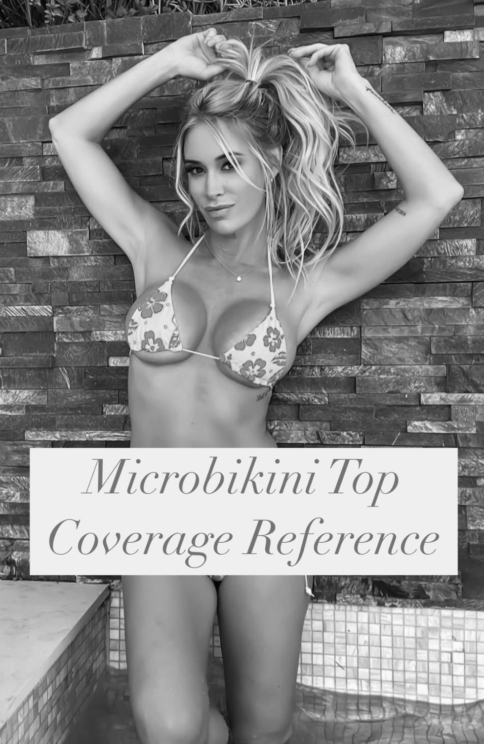 Micro Bikini One-size Thong & Non Padded Triangle Bra Set - PUERTO RICO