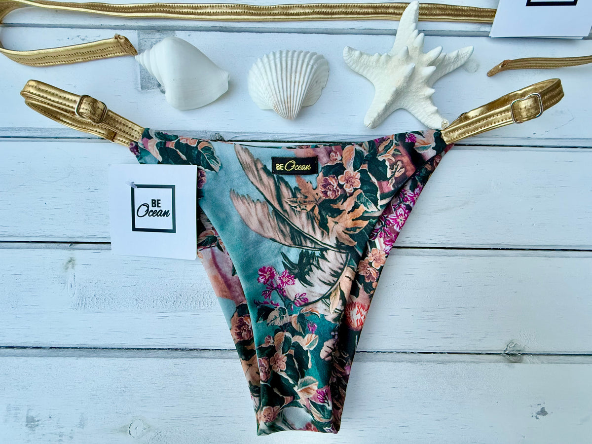 Triangle Thong & Padded Bra Bikini Set - REGINA LOYALTY