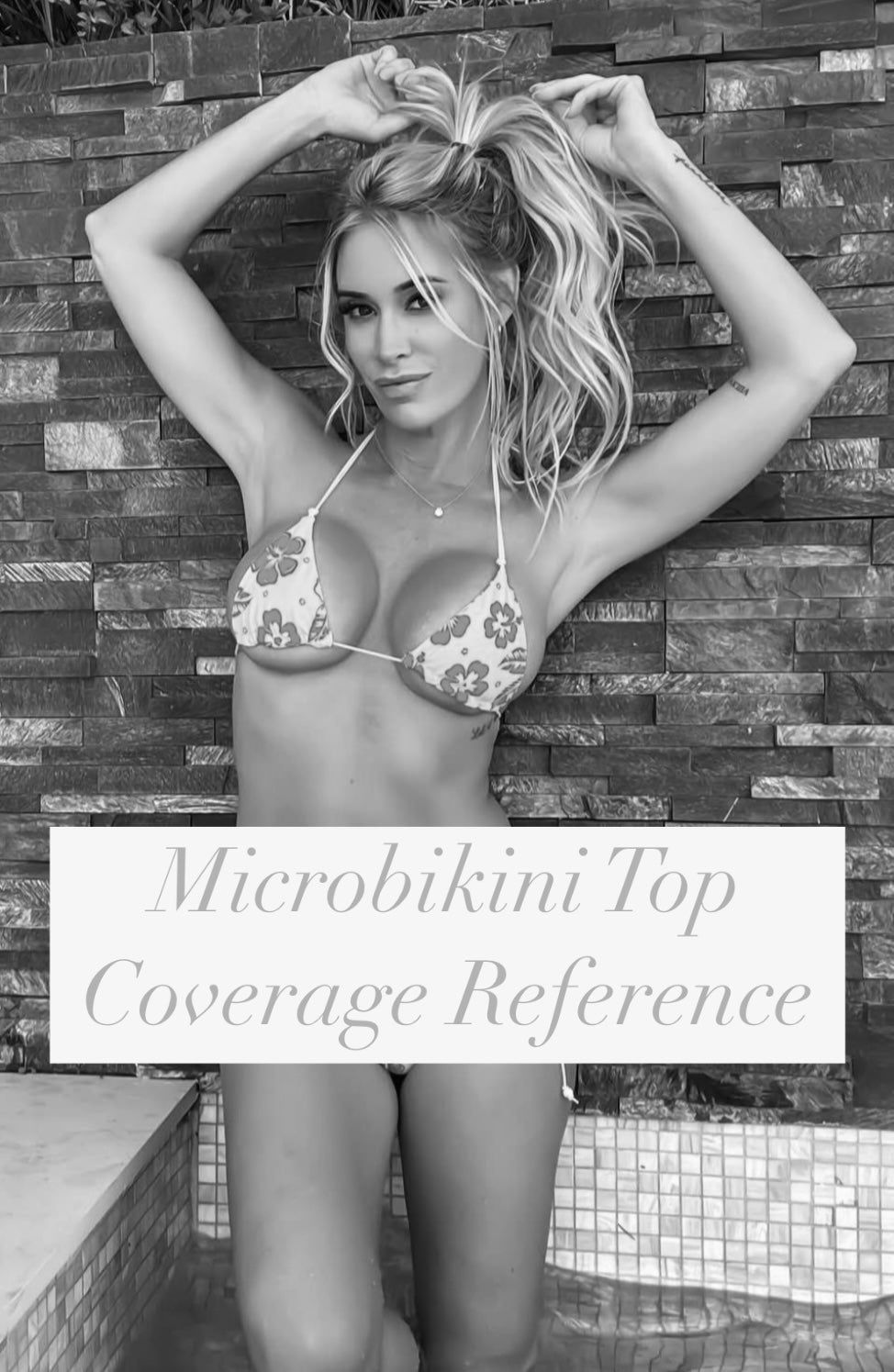 Micro Bikini One-size Thong & Non Padded Triangle Bra Set - BLUE ROSE